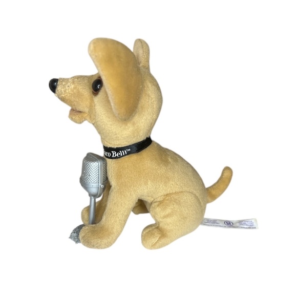 Vintage Taco Bell Yo Quiero Microphone Chihuahua Plush Toy Dog Doesn't Talk - Picture 2 of 7